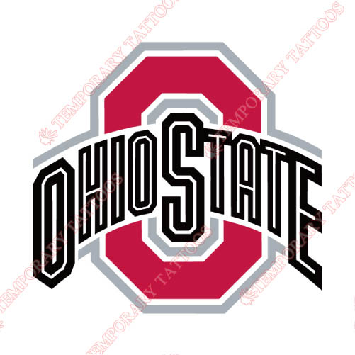 Ohio State Buckeyes Customize Temporary Tattoos Stickers NO.5751